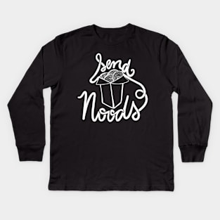 Send NOODS Kids Long Sleeve T-Shirt